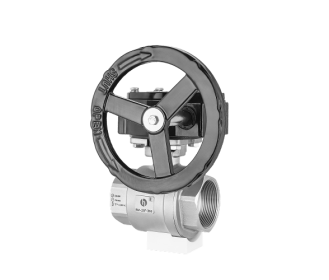 BV-21F Кран шаровой резьбовой с редуктором