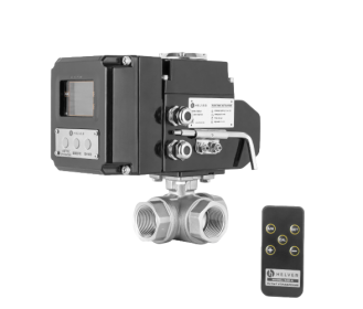 BV-331FL/FT Кран шаровой трехходовой с электроприводом EAR-A