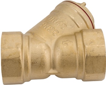 Фильтр наклонный Сетчатый Ру16 — латунь — внутренняя резьба BSP