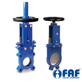 Задвижка шиберная межфланцевая с выдвижным штоком FAF 6500/6550