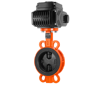 VBS-111 Затвор поворотный с электроприводом EAR-T
