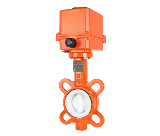 VBS-143 Затвор поворотный с электроприводом EARP-T